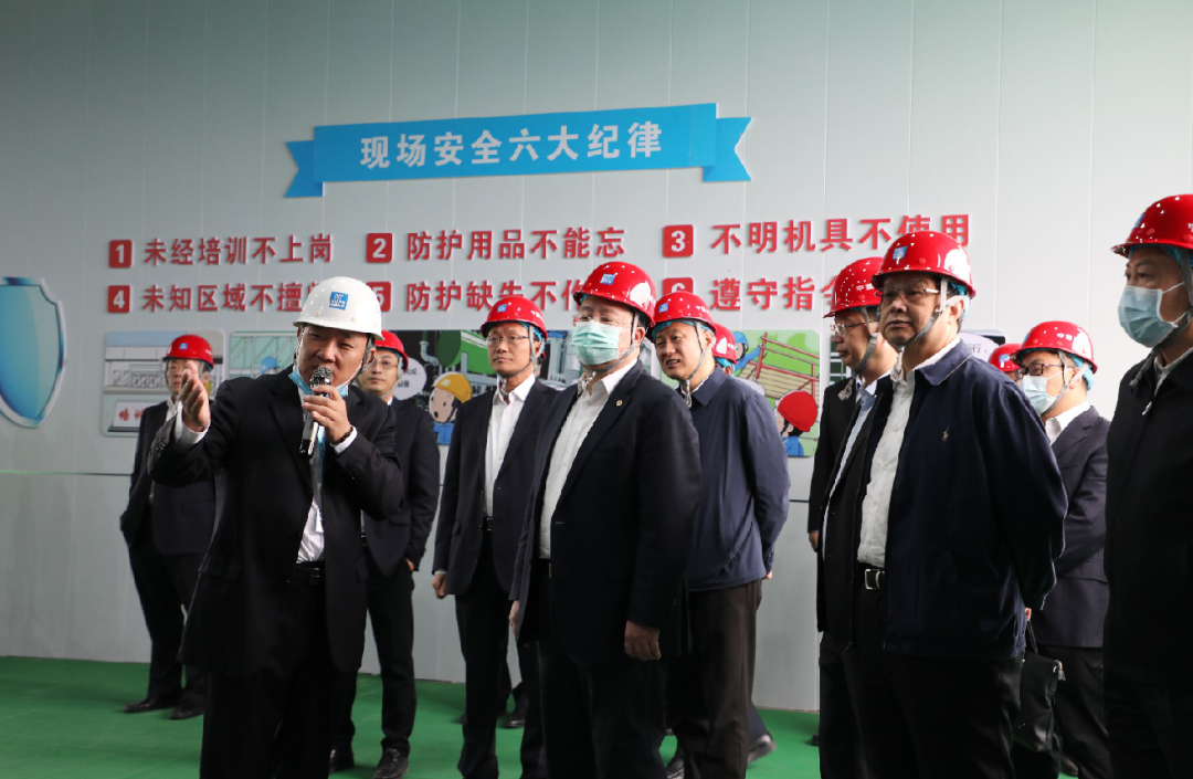 郑学选会见开封市委书记侯红,市长高建军并调研中建七局