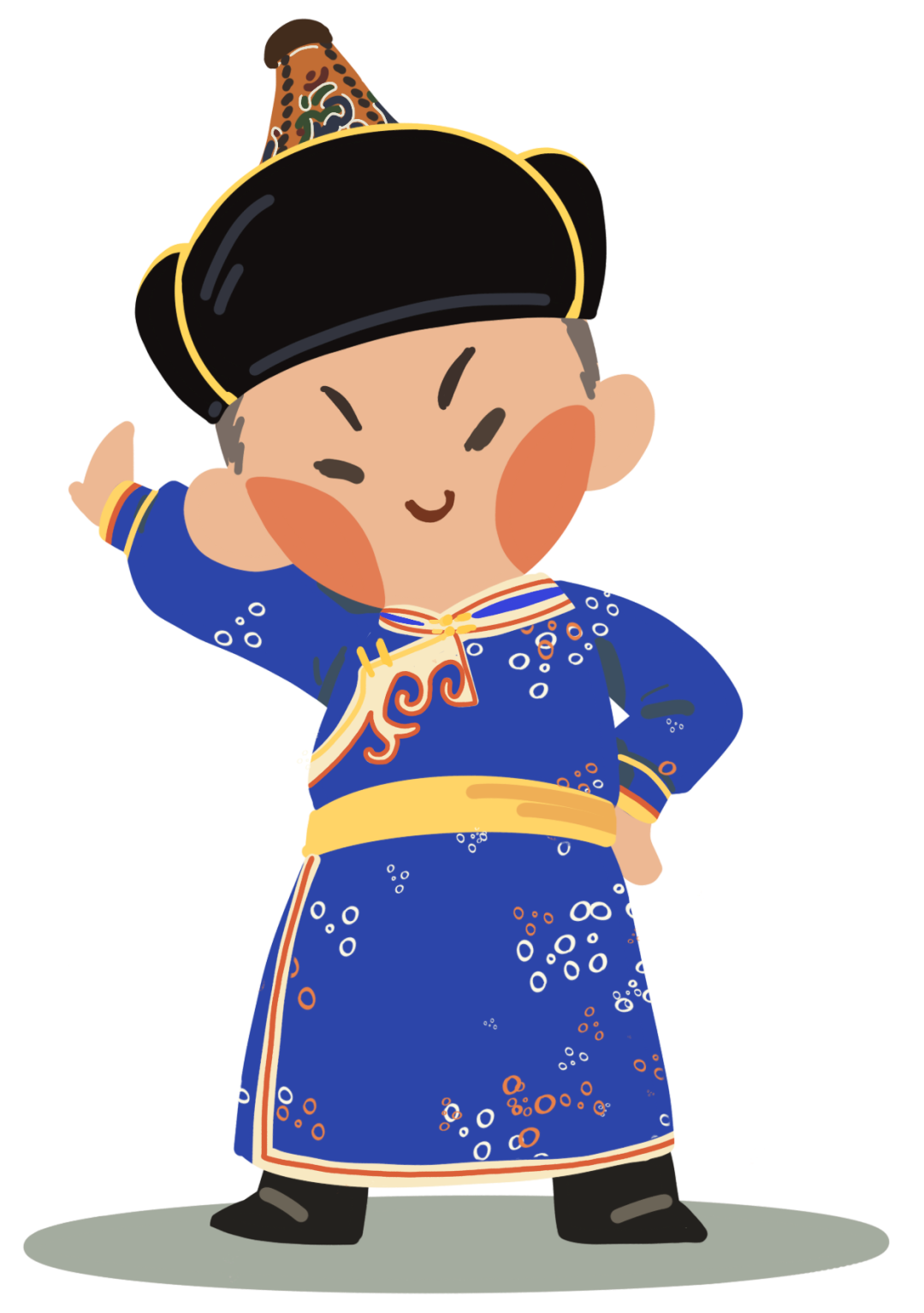 蒙古族服饰具有浓郁的草原风格特色,以袍服为主.