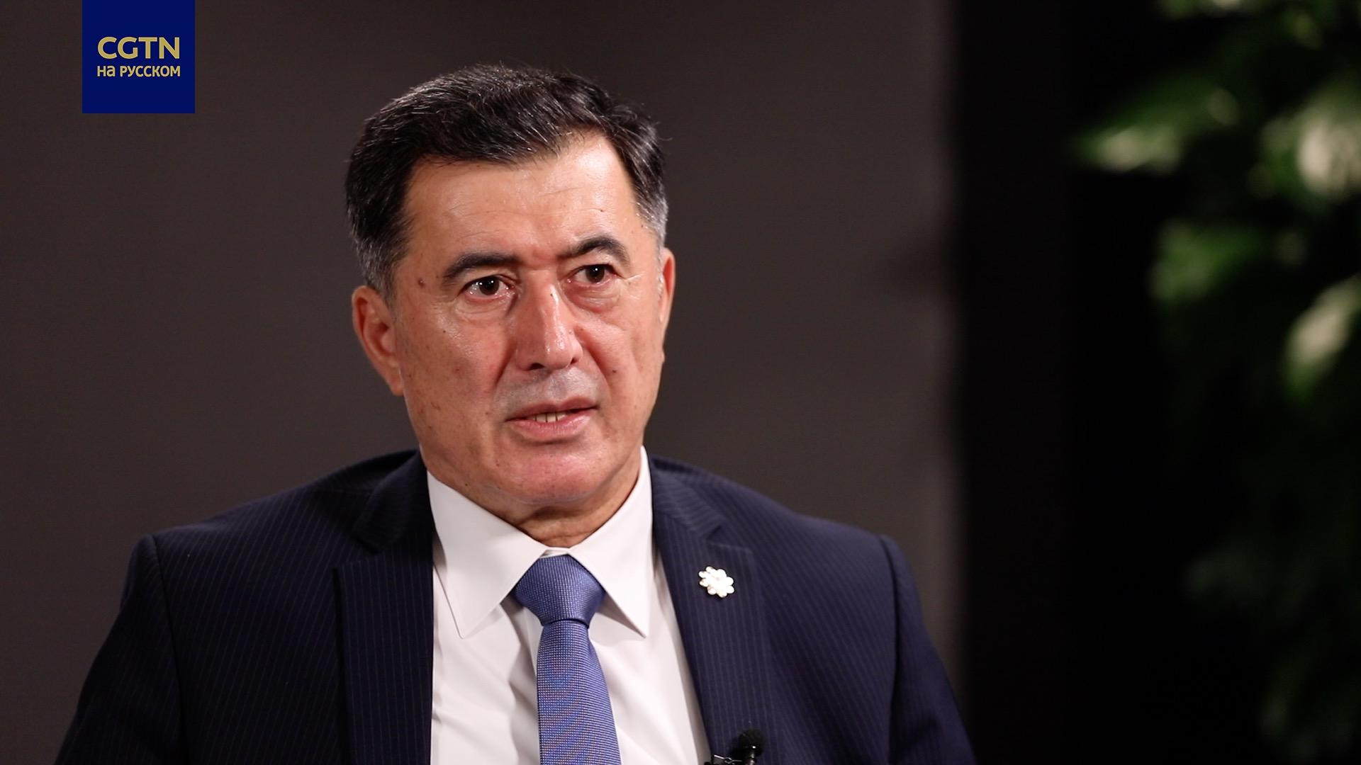 上合组织秘书长中国经济是世界的榜样