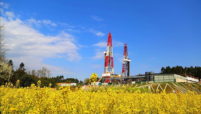 中石化川西气田 图片来源:中石化