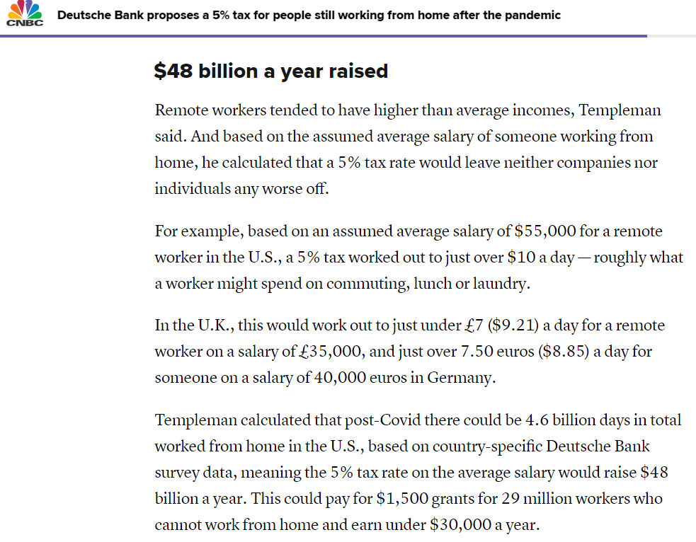 截图来自美国CNBC新闻网的报道