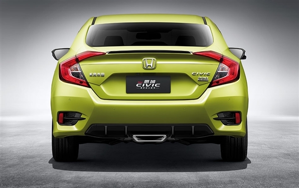 全新本田思域原型车曝光标志性大c尾灯没了