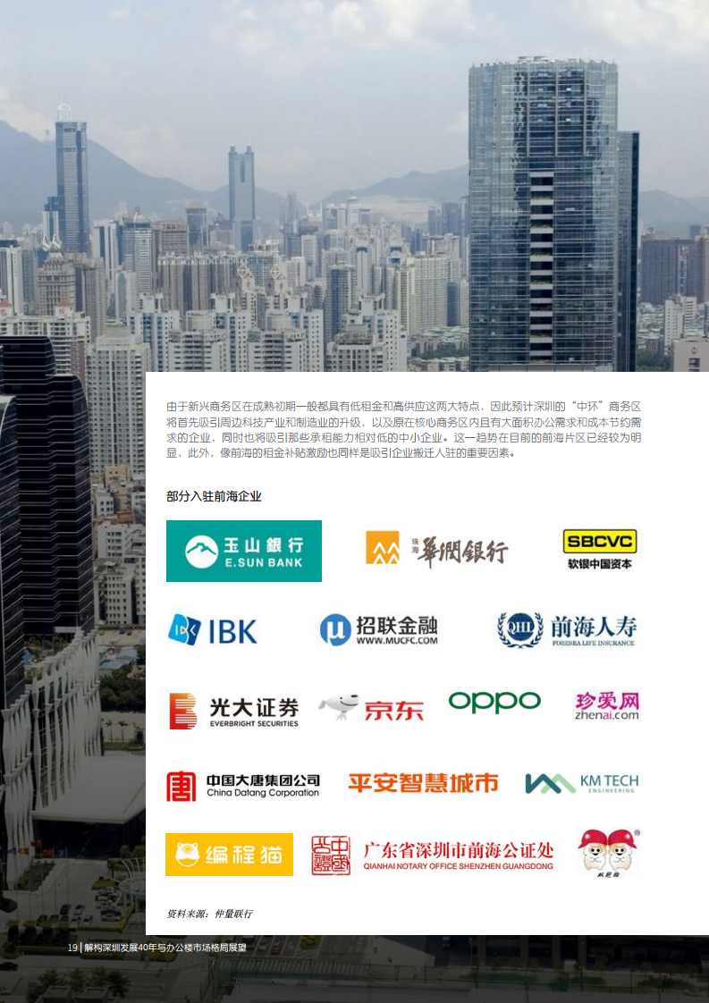 仲量联行解构深圳发展40年与办公楼市场格局展望