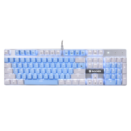 畅快吃鸡赛德斯sades烽影机械键盘多种背光模式67仅售14900元