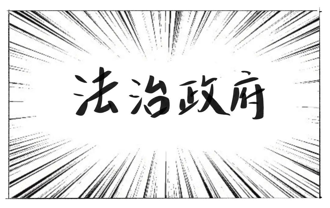 为了你我更幸福法治政府全力干