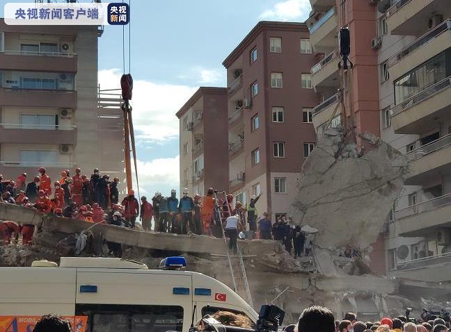 央视|爱琴海强震后续 土耳其遇难人数升至116人
