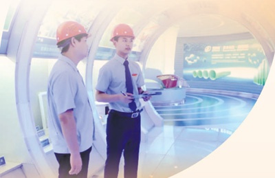 德州农商银行金融辅导队调研企业经营情况。资料图片