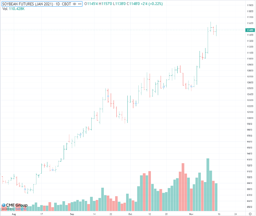 【农产品期权报告】美豆高位运行 期权如何应对？