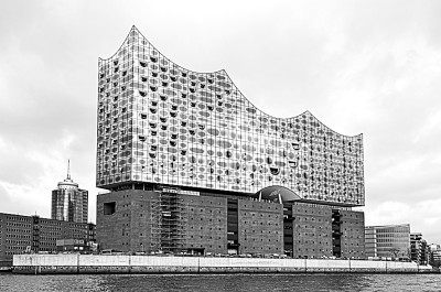 德国汉堡爱乐音乐厅资料图片