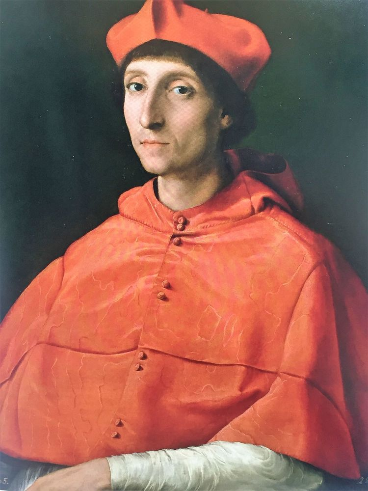  ·意大利著名画家拉斐尔笔下的红衣主教。