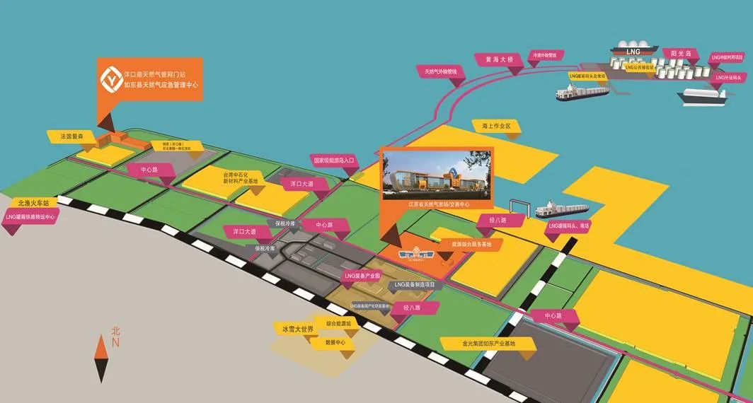 洋口港能源中心正式亮相中国国际lng&gas峰会暨展览会