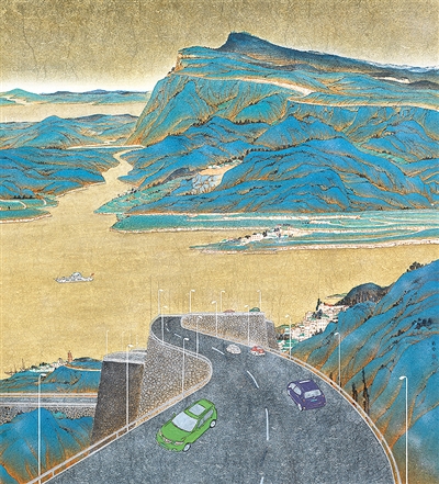 用工笔捕捉时代新象|工笔|画家_新浪科技_新浪网