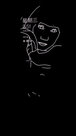 AOD线稿图解锁动画
