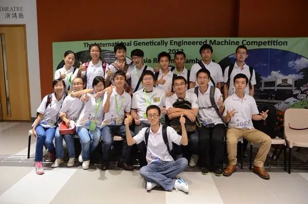 ▲2013年，iGEM团队在香港理工大学首次参赛并夺金