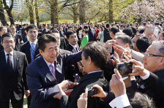 安倍赏樱会（资料图）