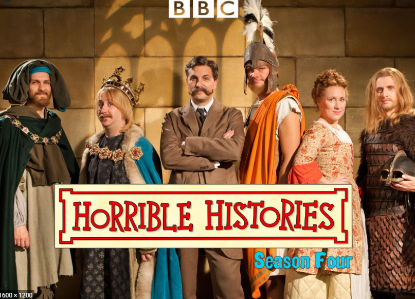图为BBC制作的《糟糕历史》第四季的封面