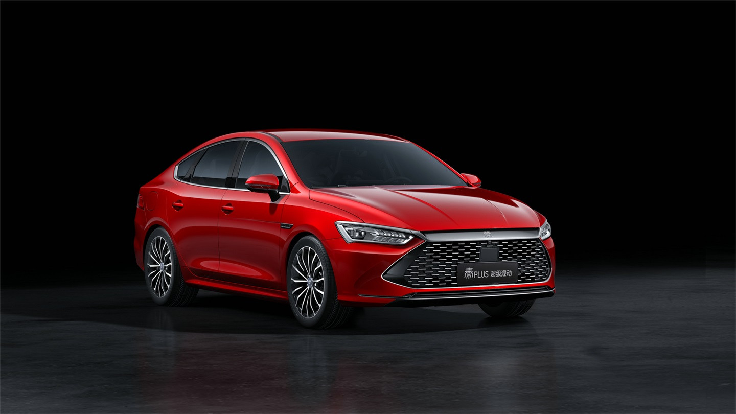 全球首款超级混动消息称比亚迪秦plus明年一季度上市