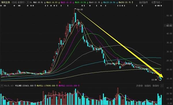 海利生物近期日K线图