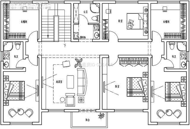 易盖房河南平顶山新中式五开间布局别墅怎么样|立面图|建筑_新浪新闻