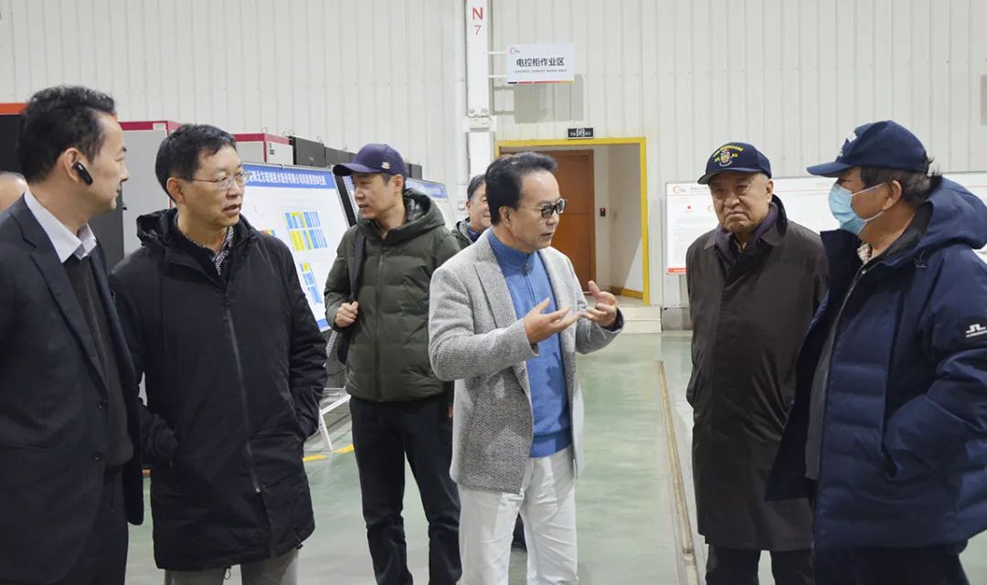 北玻股份,北玻硅巢董事长高学明热情接待万通地产董事长王忆会一行11