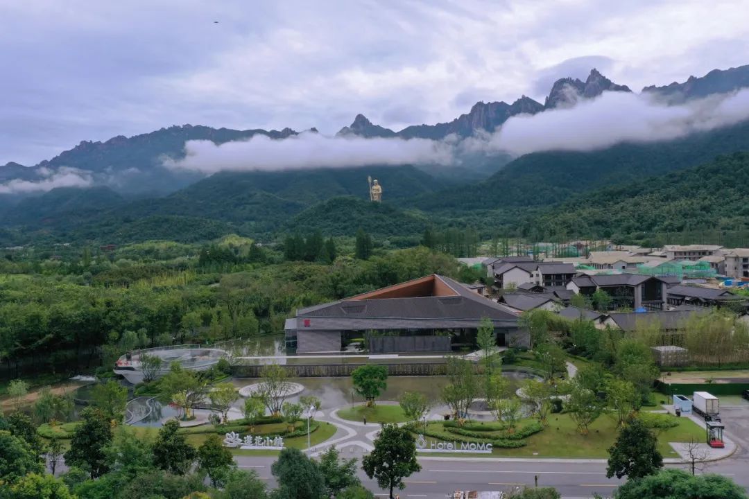 ΜΟΜΛ当代·九华山莲花小镇实景图
