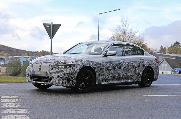 宝马3系电动版最新谍照曝光 有望2022年发布/或取代现款i3