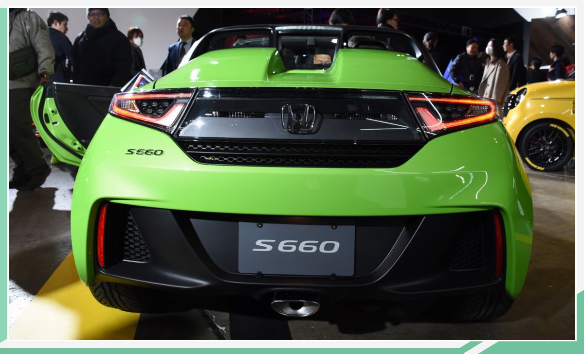 外观调整/内饰配置提升 本田新款s660亮相