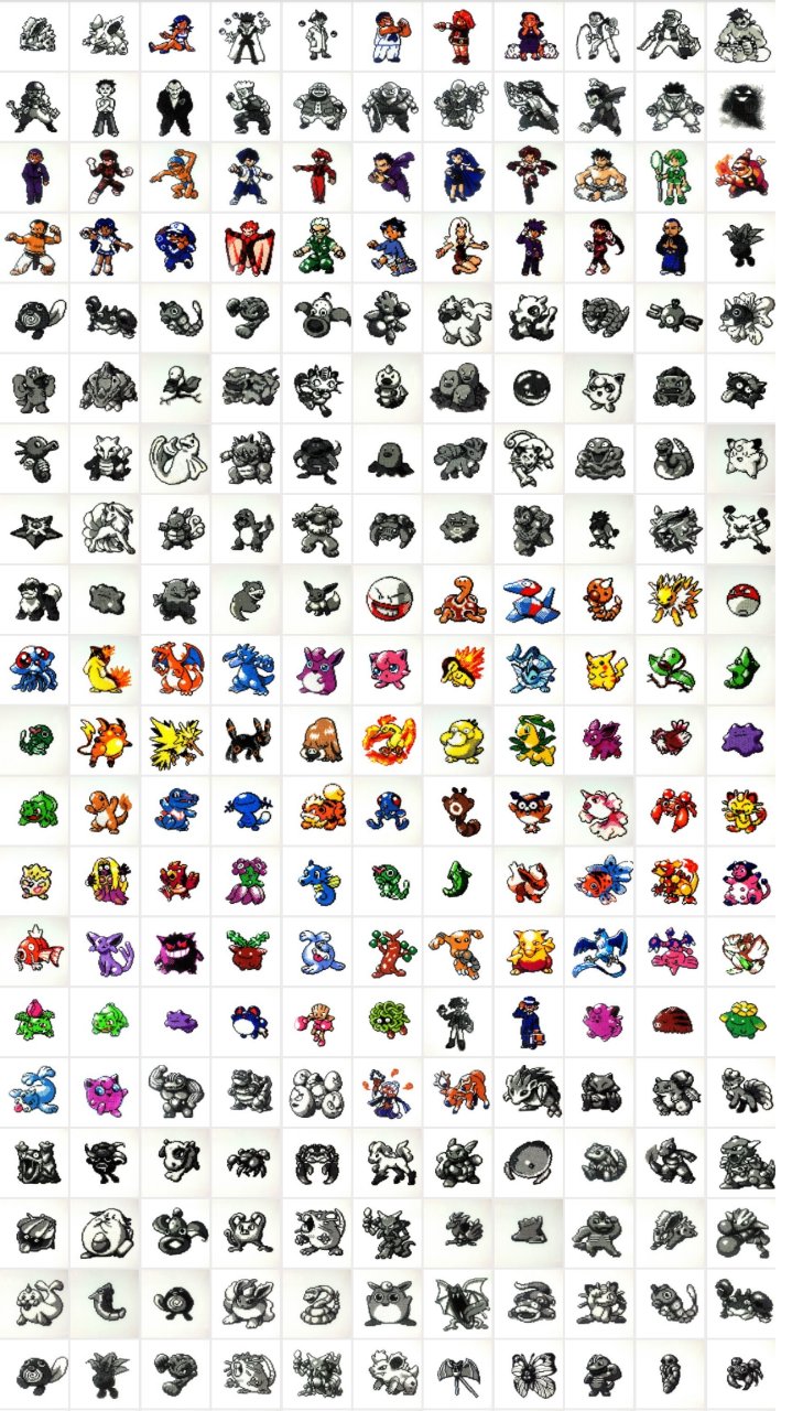 高玩展示烫珠画宝可梦图鉴引増田顺一惊赞耐心毅力加信仰