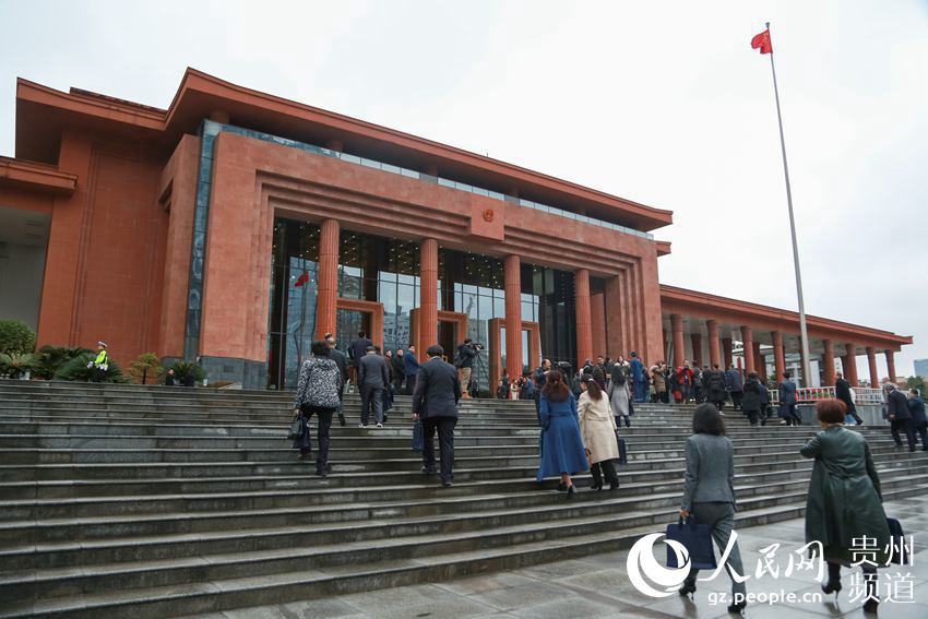 贵州省政协十二届三次会议开幕花絮高清组图