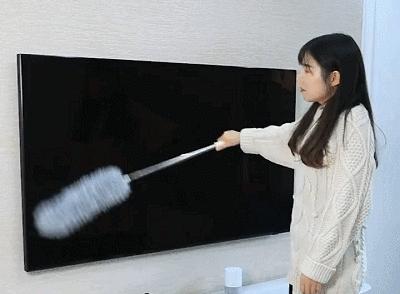 静电吸灰,一整年的灰尘"秒速"扫光光