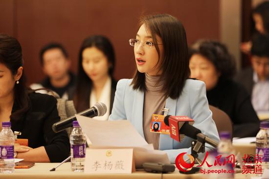 政协委员李杨薇:以冬奥会为契机 让冰雪文化深入社区