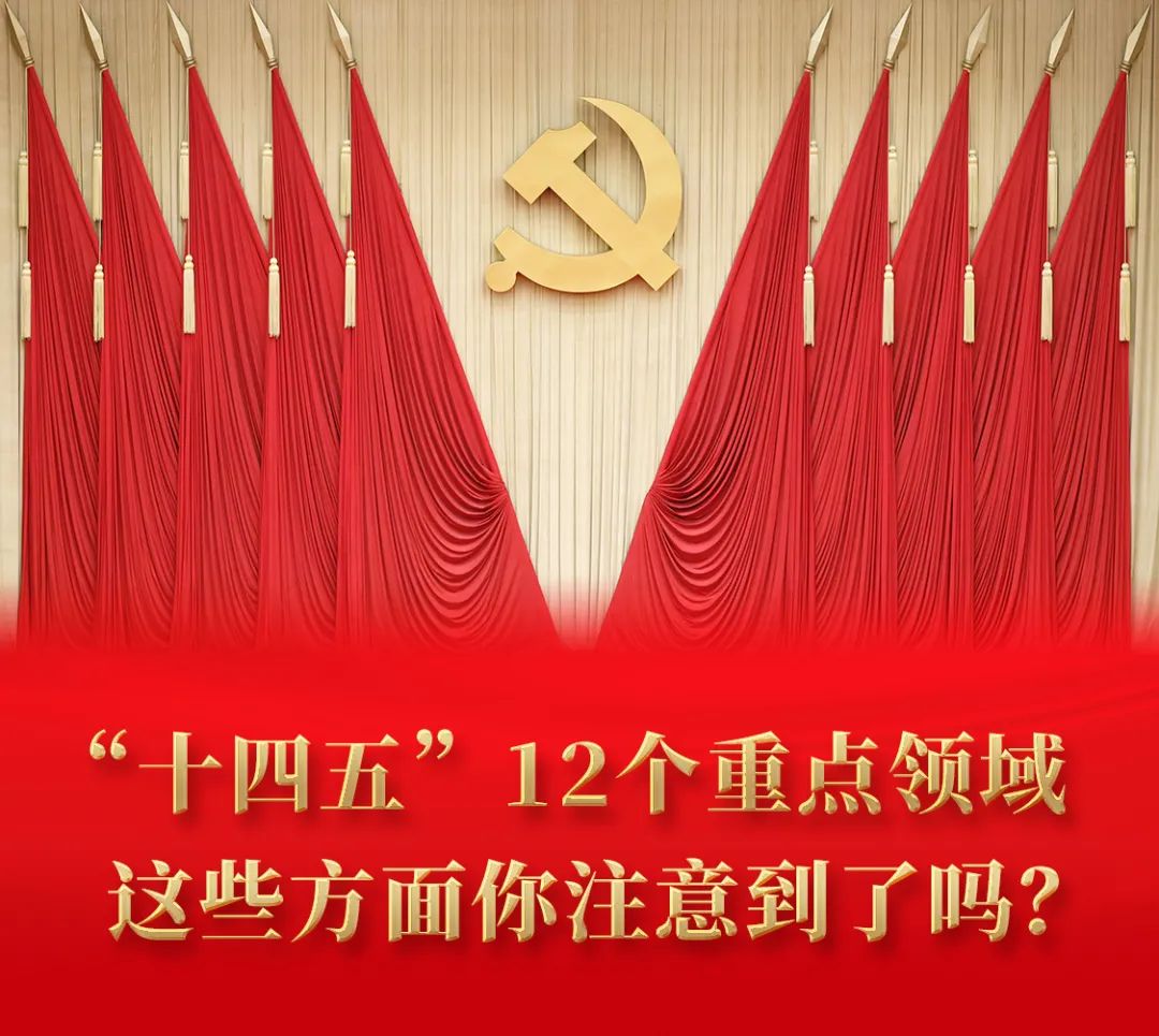 十四五12个重点领域这些方面你注意到了吗