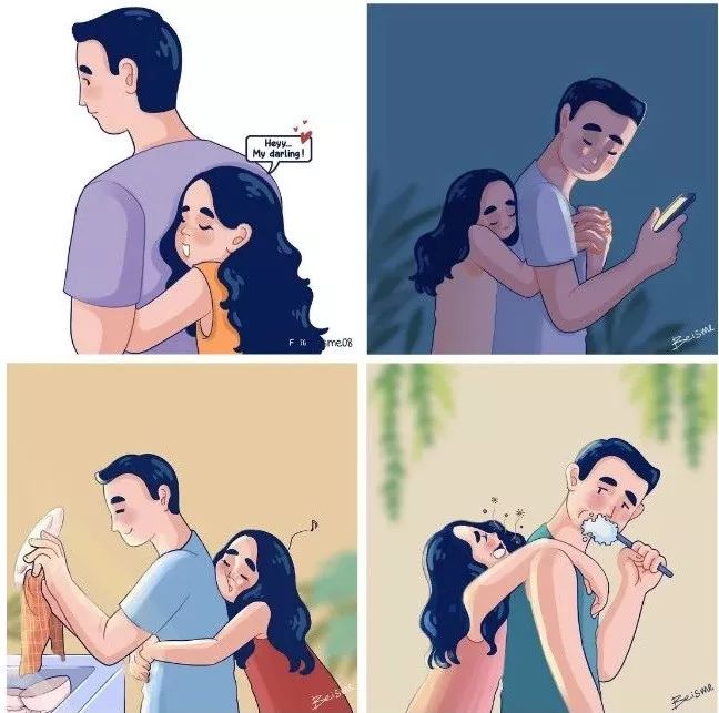 90后越南最甜情侣刷屏朋友圈曝光同居生活引10万网友围观第一张就让人