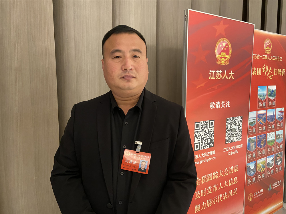 江苏省人大代表,徐州沛县大屯街道安庄社区支部书记 宁道龙深化网格化