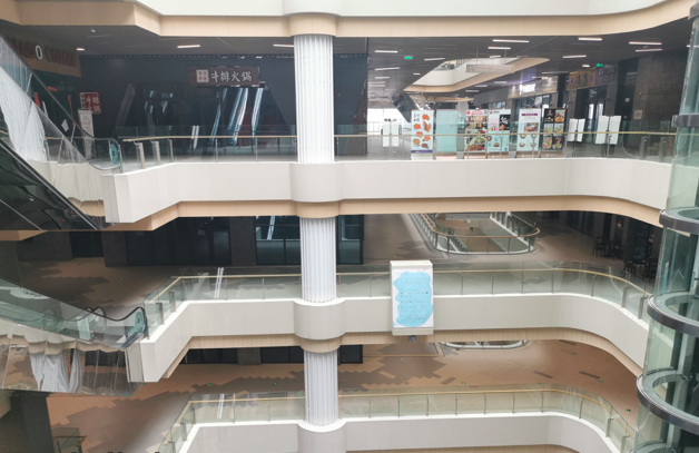 北区主题商业街区冷冷清清 图片来源：镁编 摄