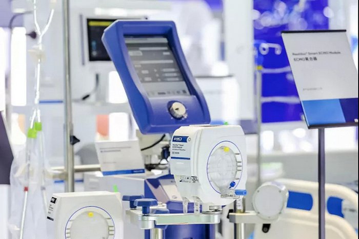 本届进博会上,医疗科技公司美敦力集中展出了一系列在疫情期间发挥