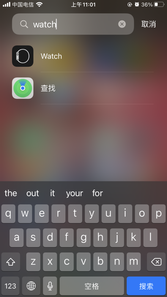 Apple Watch图标变成单圈表带