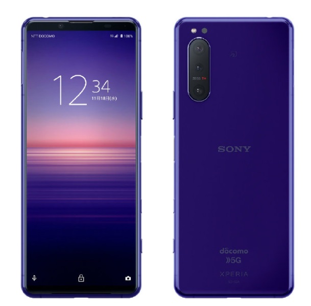 索尼推出xperia5ii紫色版日本运营商独占