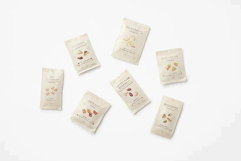 △ 罗森自有品牌熟食、果汁、零食新包装。图片来源 | nendo。