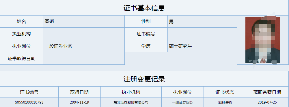 东北证券董事长_东北证券董事长李福春成长于一汽今年57岁去年薪酬193万在当地不低