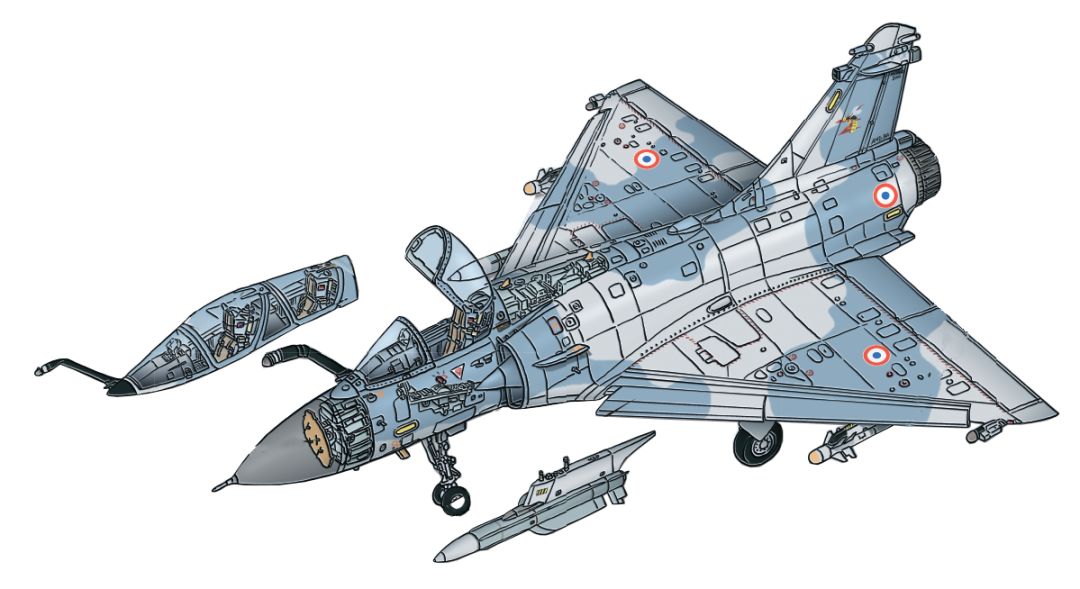 大话军事法国幻影2000战斗机的发展