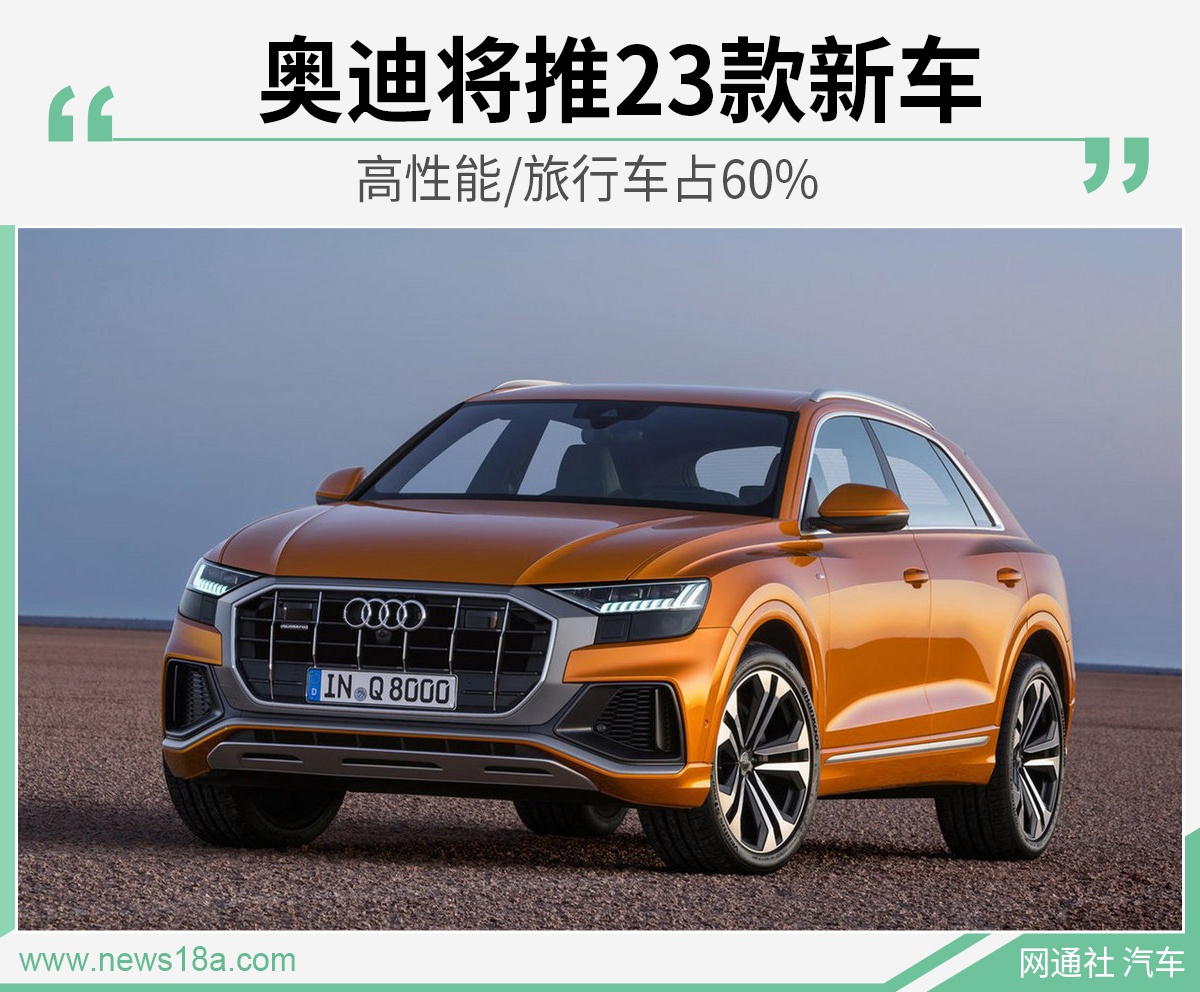 2020年奥迪将推23款新车 高性能/旅行车占60%