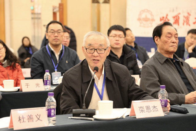 栾恩杰发言周志鑫发言杨保华发言王海波发言侯秀峰发言杜善义发言王子