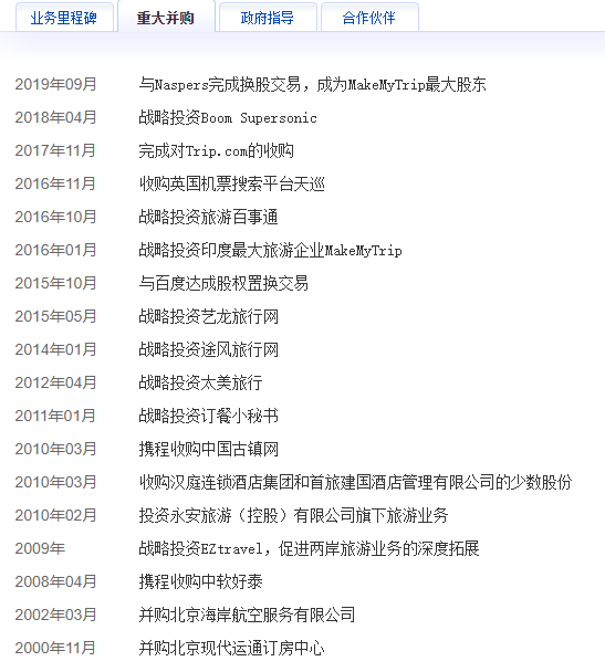 来源：携程官网