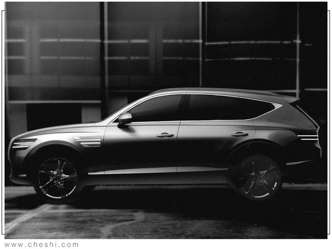 豪华内装不输GLE  捷恩斯全新GV80官图曝光