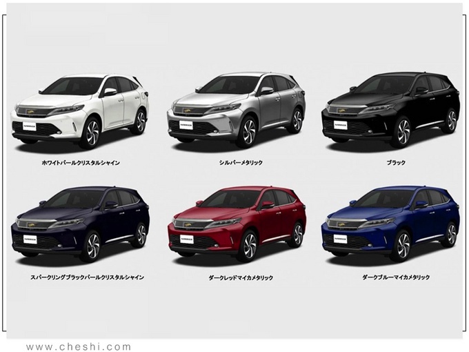 丰田全新一代Harrier信息曝光 8月正式上市