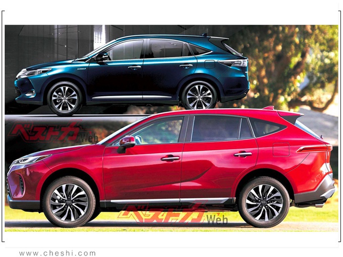 丰田全新一代Harrier信息曝光 8月正式上市