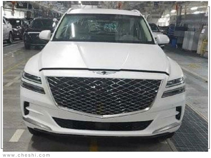 豪华内装不输GLE  捷恩斯全新GV80官图曝光