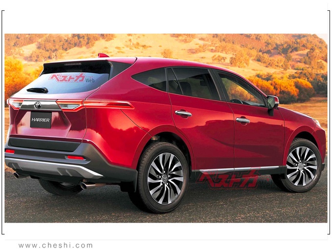 丰田全新一代Harrier信息曝光 8月正式上市