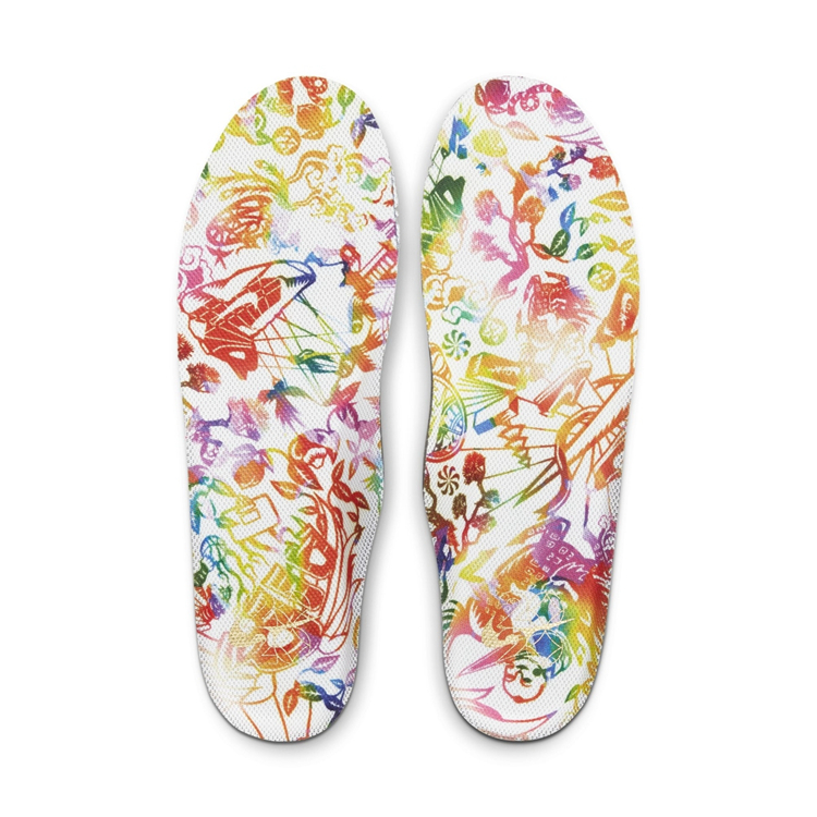 鞋面暗藏玄机!这双 air force 1 的内衬看到眼花缭乱!